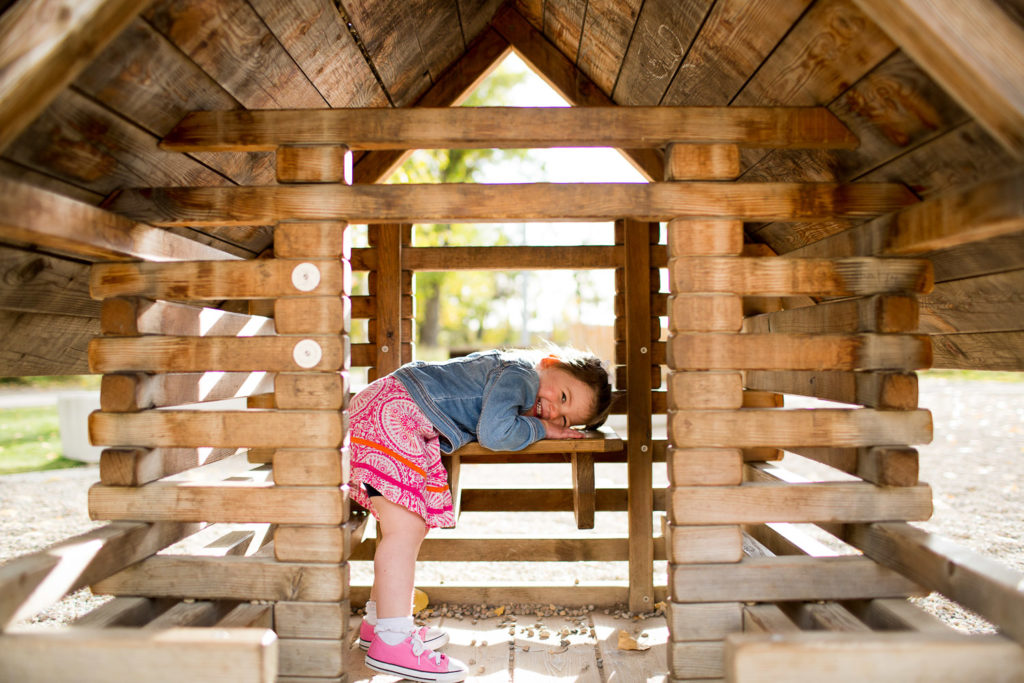 Kids in the park in Calgary photography