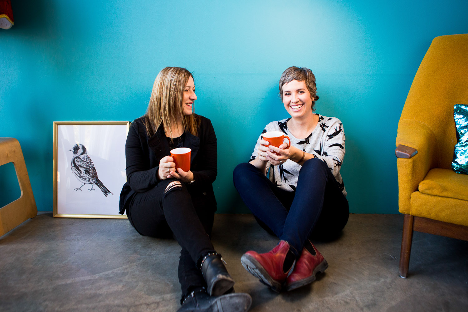 Blackbird Calgary psychologists branding portraits