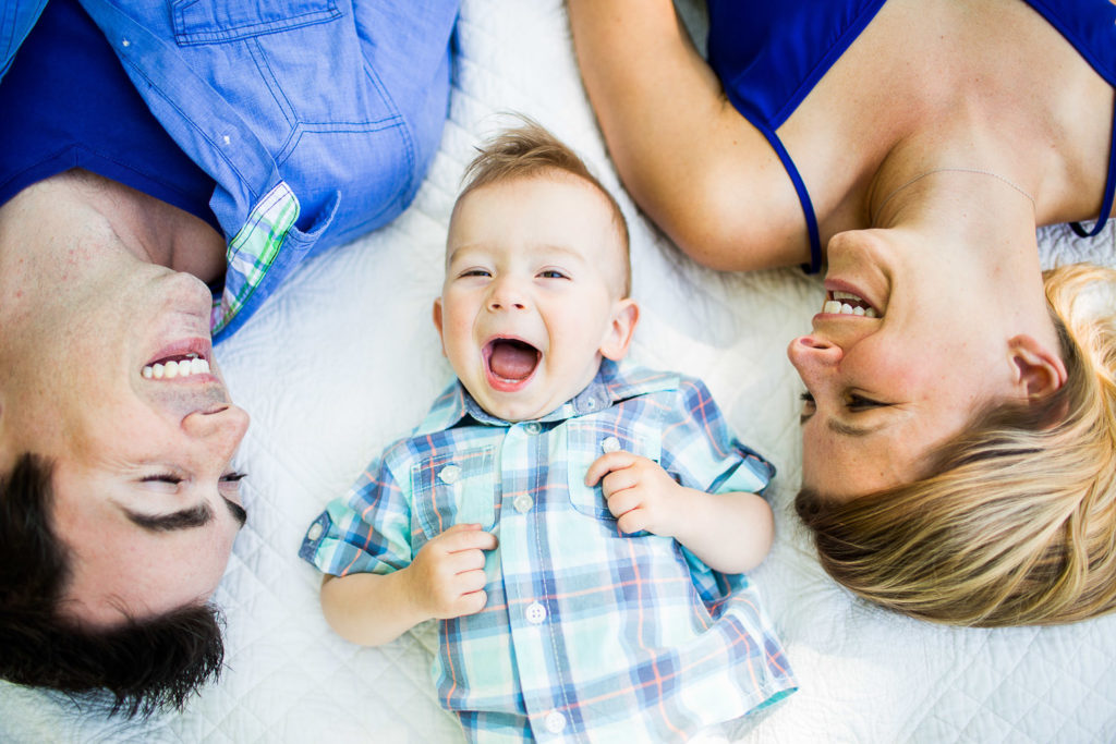 Calgary family photo session with toddler boy